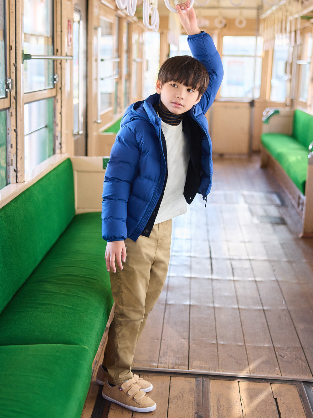 Shop looks for「PUFFTECH Washable Parka (Warm Padded)、Stretch Warm Lined  Pants」