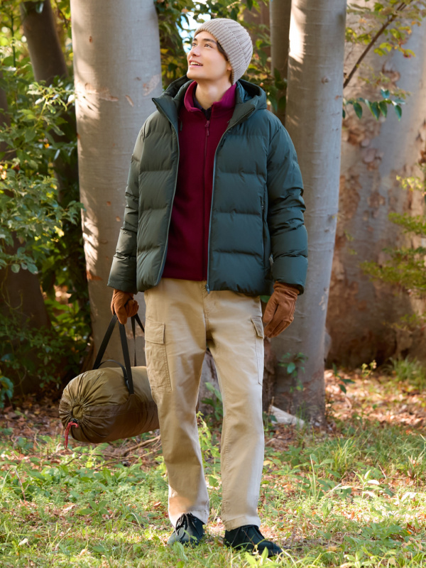 Uniqlo men's shop seamless down parka