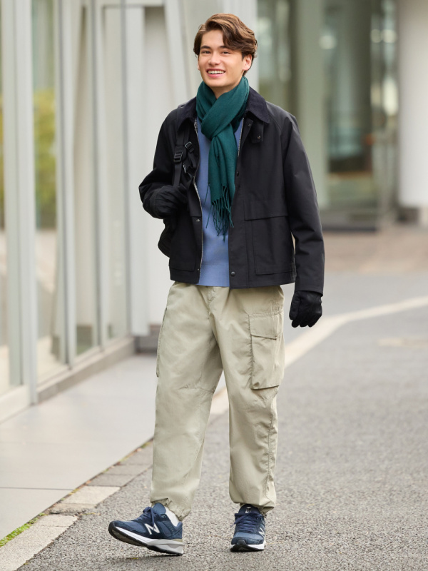 UNIQLO U WIDE FIT PARACHUTE CARGO PANTS