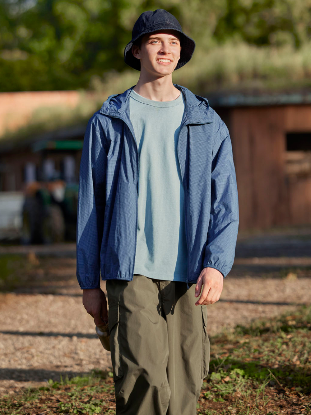 Styling ideas using 「U WIDE FIT PARACHUTE CARGO PANTS (INSEAM 66.5-72 ...