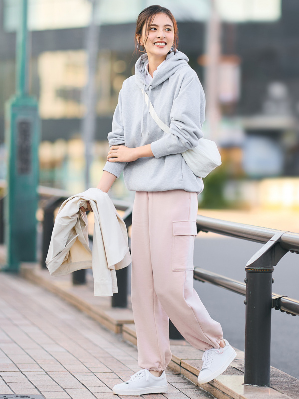 WOMEN'S SWEAT CARGO PANTS | UNIQLO SG