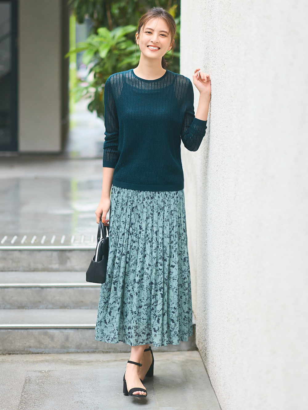 Chiffon skirt uniqlo best sale