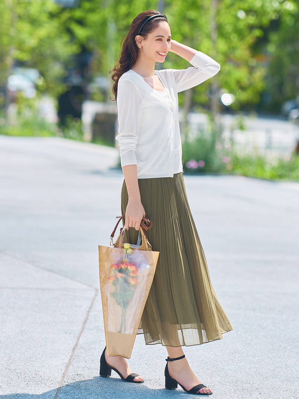 Shop looks for AIRism Cotton Oversized T Shirt Half Sleeve Chiffon Skirt UNIQLO US