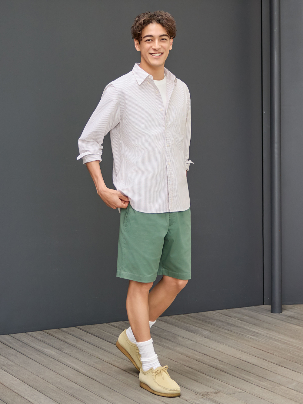 DRY STRETCH EASY SHORTS UNIQLO SG