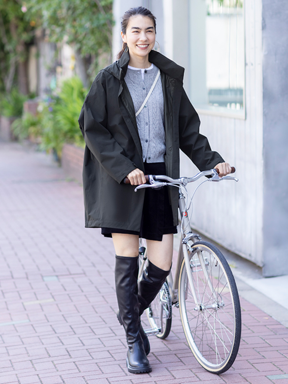 WOMEN S BLOCKTECH HALF COAT UNIQLO CA