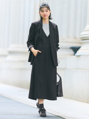 Brushed Jersey Jumper Skirt UNIQLO US