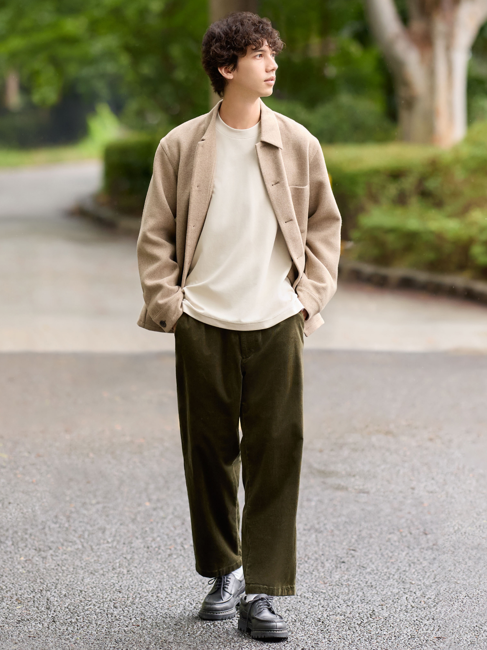 MEN S DOUBLE FACE SHIRT JACKET UNIQLO CA