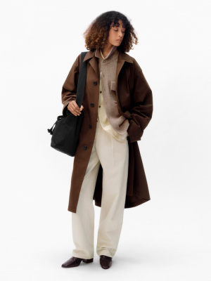 UNIQLO U ラムニットジャケット ブラウン XLサイズ｜Yahoo
