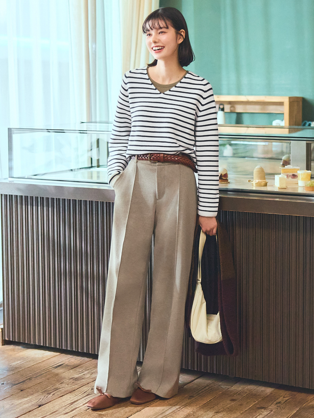 Dracu Cropped V Heavy Wool Knit 600078875lgy