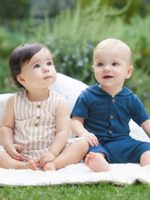 Baby Short Sleeve One-Piece Outfit