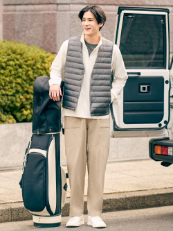 DRY-EX UV Protection Half-Zip T-Shirt (Long Sleeve)