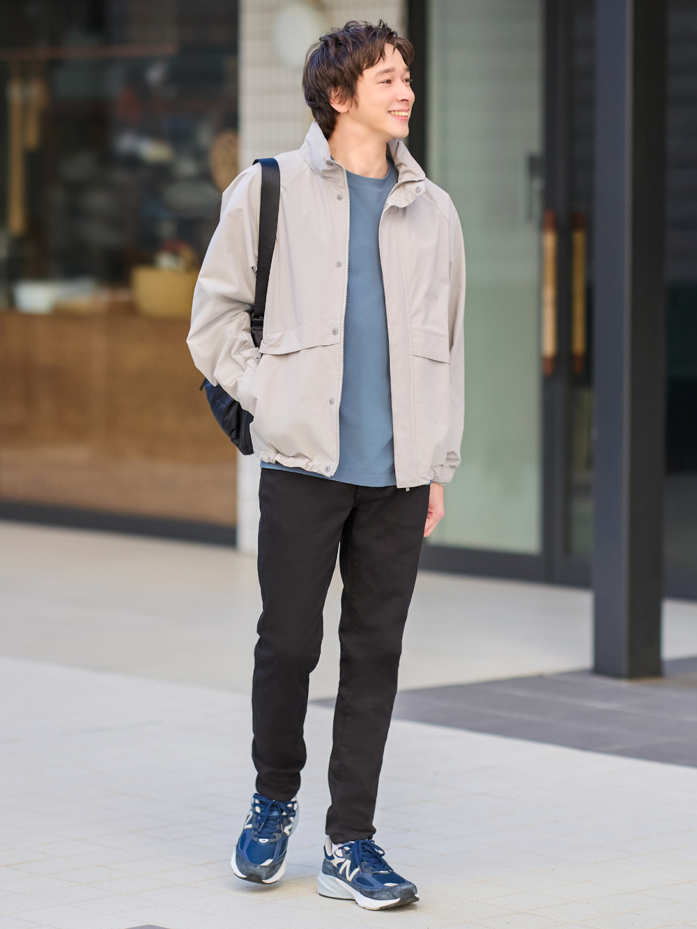 WINDPROOF STAND BLOUSON | UNIQLO CA
