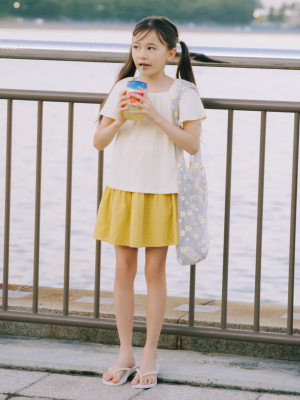 ユニクロ公式 | GIRLS ティアードミニスコート