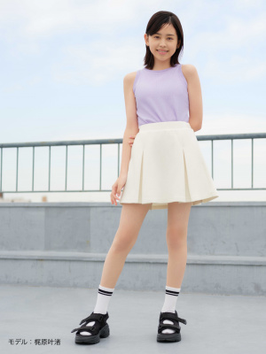 ユニクロ公式 | GIRLS ドライスウェットミニスコート
