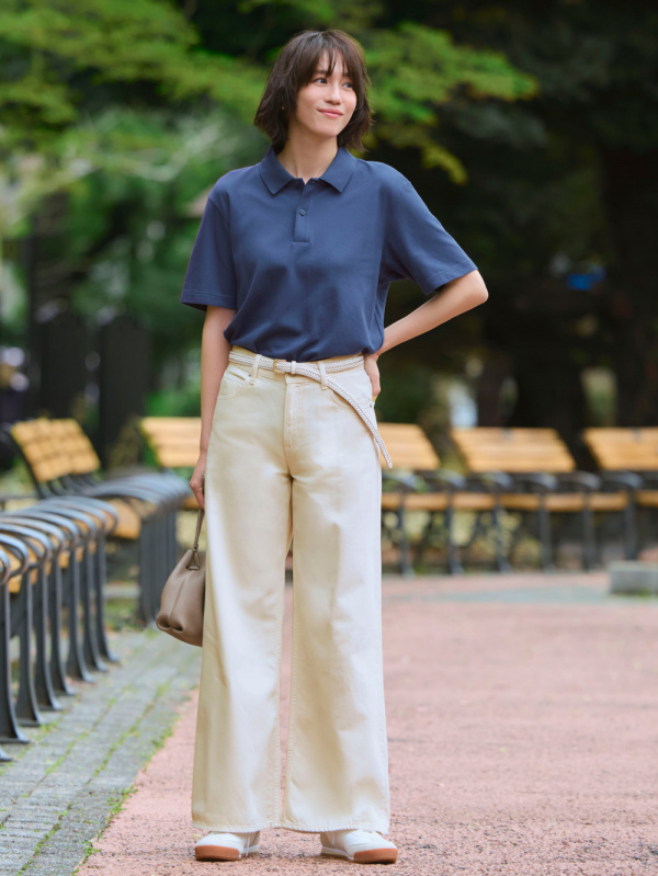 AIRism Cotton Pique Polo Shirt