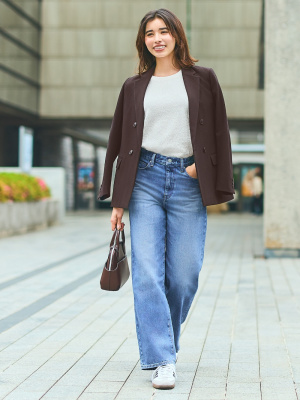 ちょこさま専用シャネルバッグとユニクロジ―ンズ シャネル2024AW】買い一択、40代の“プチプラ”ココハンドル