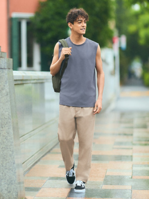 ユニクロ公式 | ストレッチイージーアンクルパンツ