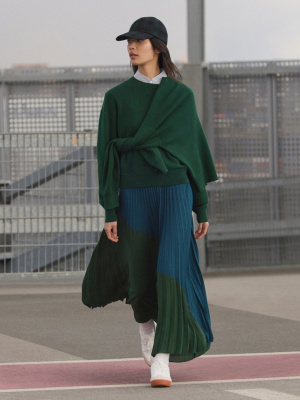 Cotton Cocoon Shirt | Striped | UNIQLO US