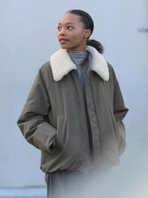 ユニクロパフテックリラックスジャケット　Mサイズ黒　ブラック　UNIQLO ユニクロ公式 | パフテックリラックスジャケット