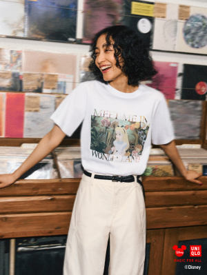 Styling MAGIC FOR ALL TIMELESS graphic t-shirts illustrating Alice in Wonderland