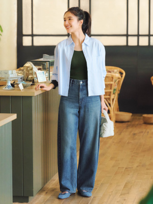 Oxford Boxy Shirt | Striped