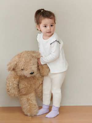 Baby Frilled T-Shirt | Long Sleeve