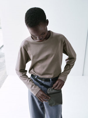 Women's Supima Cotton T-Shirt | Long Sleeve | UNIQLO CA