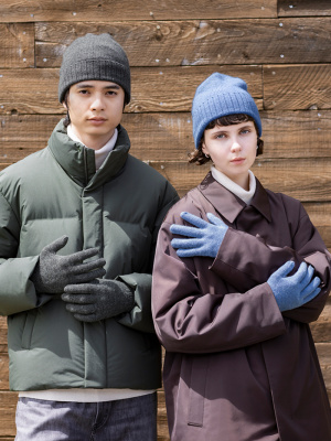 UNIQLO カシミヤ タートルネック セーター  ブルー 紺 M【着用1回】 UNIQLO +J 2021AWで買ったもの① カシミヤタートルネック