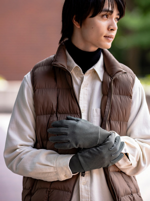 HEATTECH Lined Gloves (Stretch)