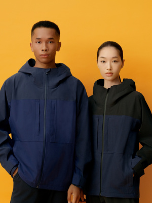 ユニクロ公式 | ブロックテックパーカ／バイカラー