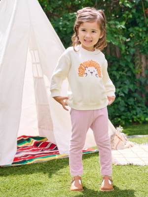 Baby Fleece Leggings | Corduroy Like