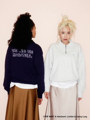 POP MART Half-Zip Sweatshirt | UNIQLO US