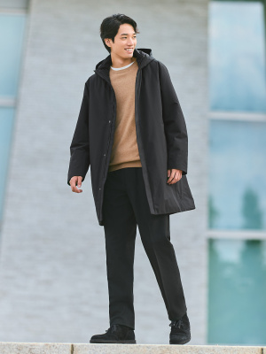 ユニクロ公式 | ハイブリッドダウンコート