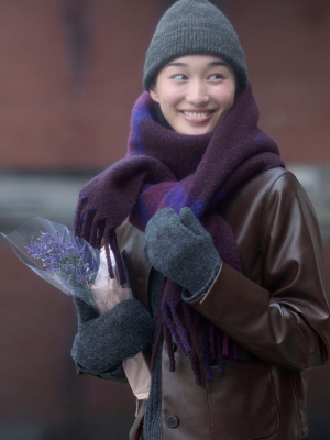 Souffle Yarn Knitted Beanie