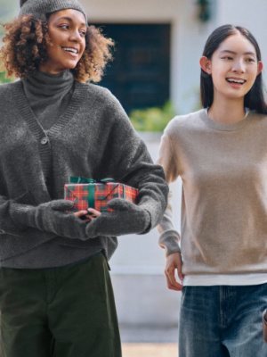 Souffle Yarn Knitted Beanie