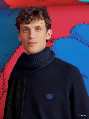 ユニクロ カウズ ウィンターヒートテックニットマフラー ユニクロ公式 | カウズ ウィンター ヒートテックニットマフラー