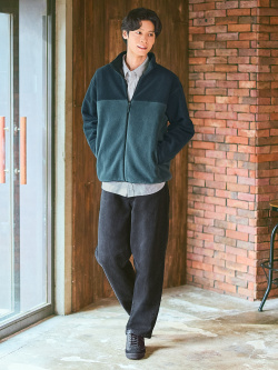 Fleece Full-Zip Jacket | Colorblock