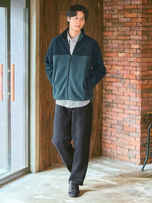 Suede Combination Sneaker | UNIQLO US