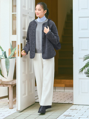 Warm Fleece Straight Pants