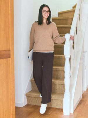 Warm Fleece Straight Pants