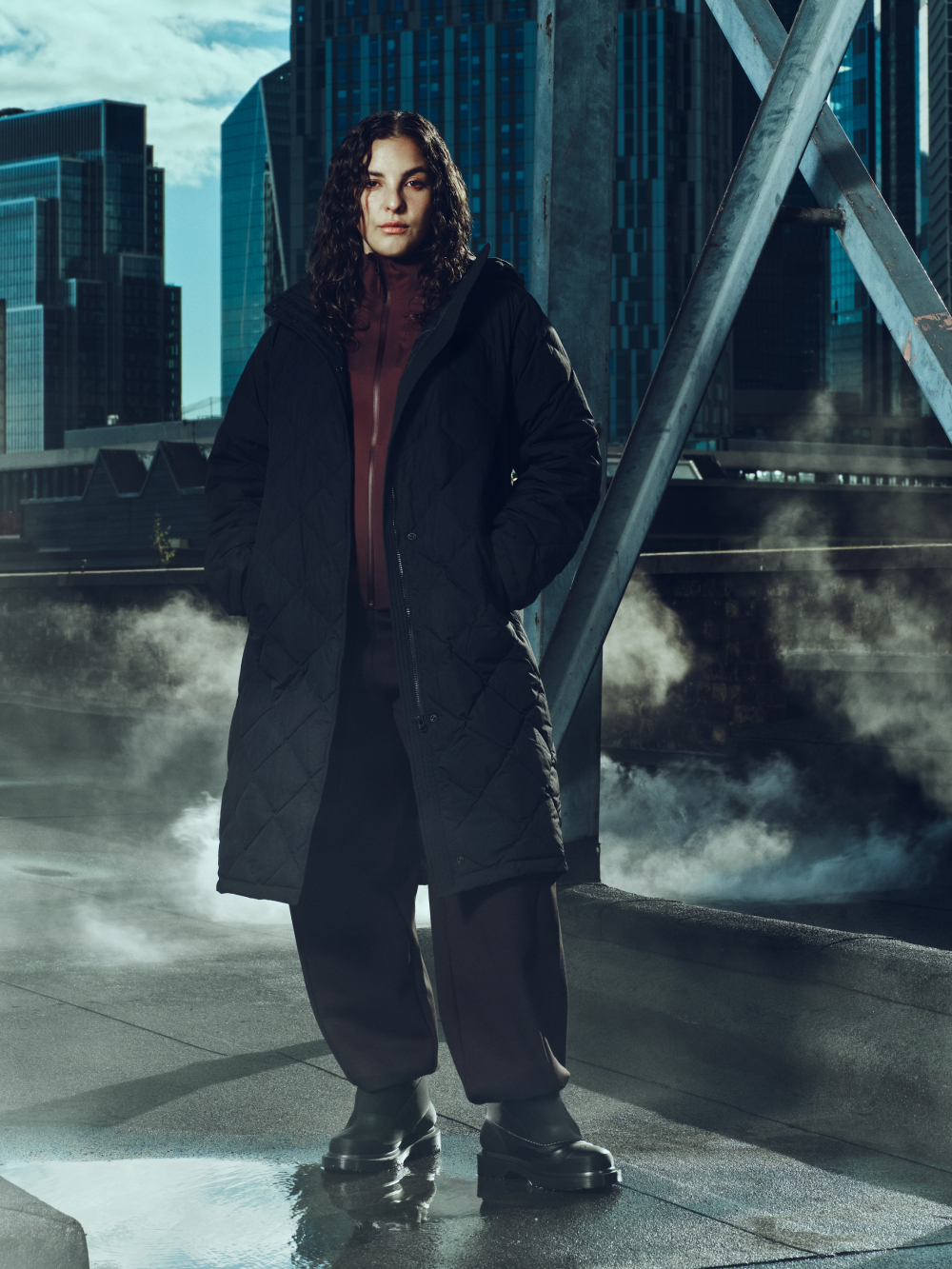 Shop looks for「PUFFTECH Relaxed Long Coat」| UNIQLO US