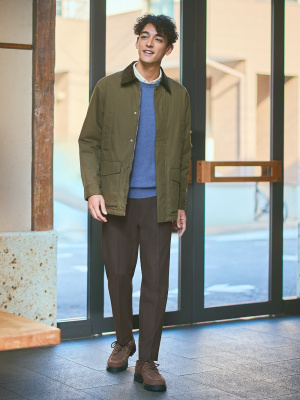 Smart Ankle Pants | 2-Way Stretch | Wool-Like