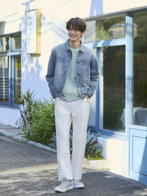 ユニクロ公式 | デニムトラッカージャケット