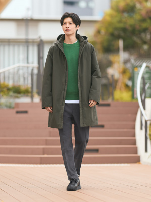 ユニクロ公式 | ハイブリッドダウンコート