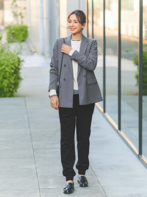 【新品未使用】UNIQLO ユニクロ ダブルジャケット S WOMEN ダブルジャケット | UNIQLO UNIFORM