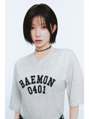 styling BABYMONSTER UT Graphic T-Shirt