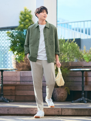 Unisex Cotton Linen Shirt Jacket | UNIQLO US