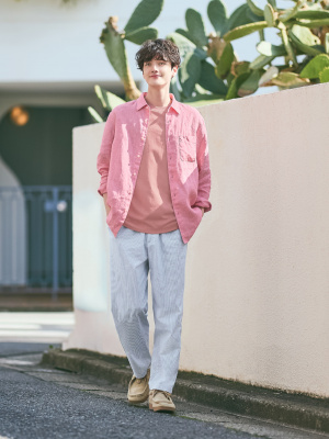 Unisex Stretch Easy Ankle Pants | Seersucker | UNIQLO US