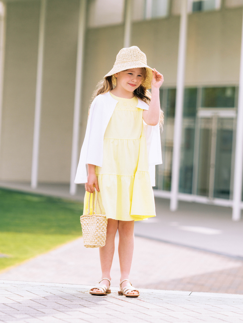 white halter neck dress Rhoda | White Twist Halter-Neck Cape Maxi Dress main image 1