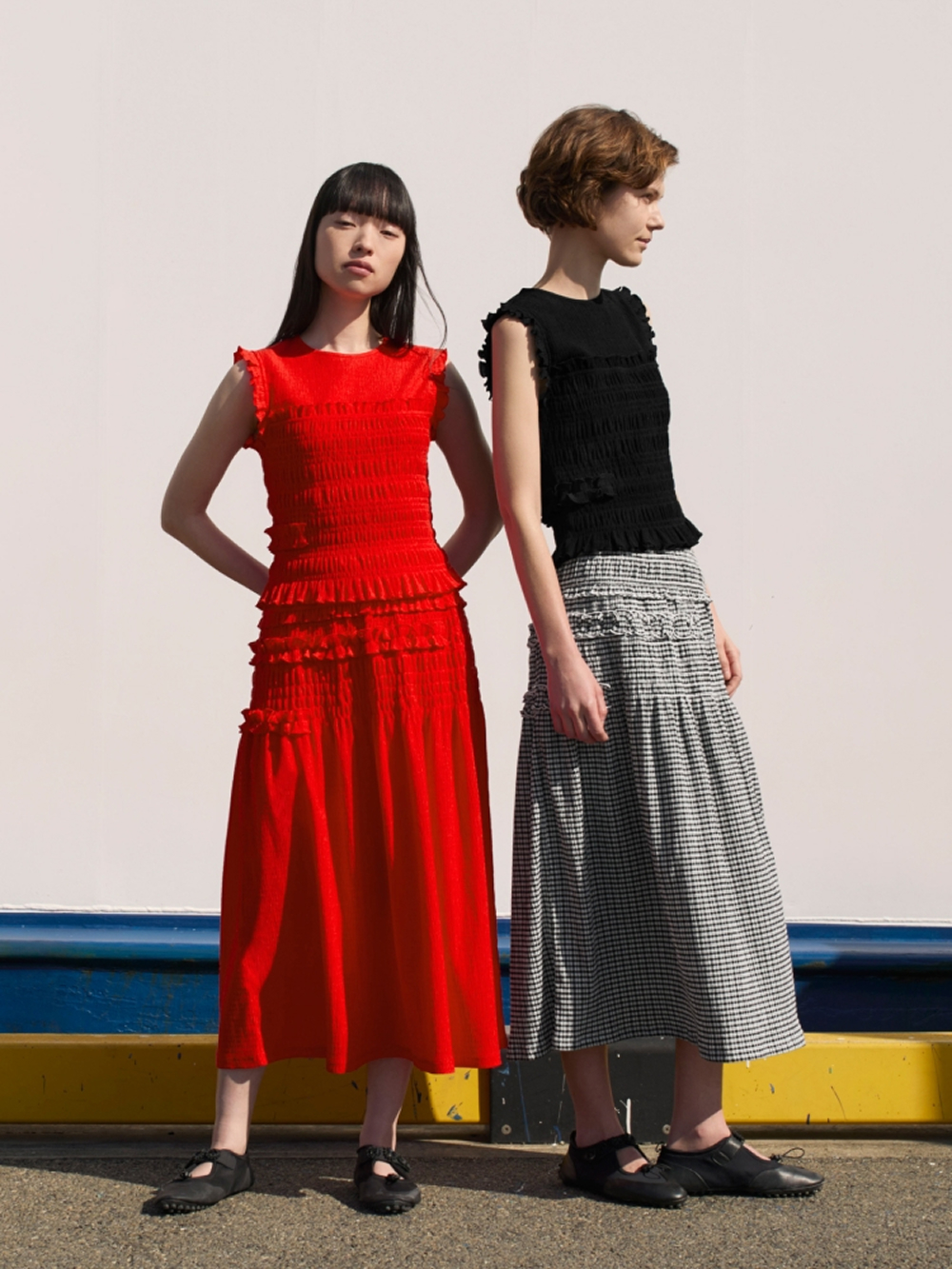 Shop looks for「Shirring Top | Sleeveless、Shirring Skirt」| UNIQLO US